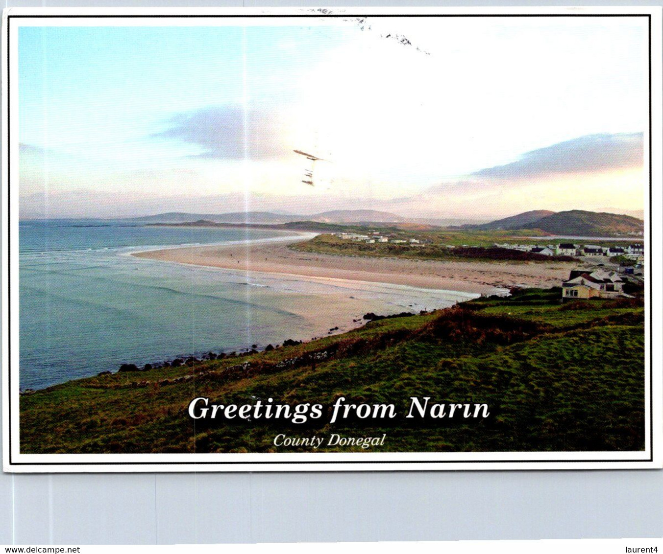 (1 G 9) Ireland Postcard Posted To Australia (1988 ?) - Co Donegal  - Narin - Donegal