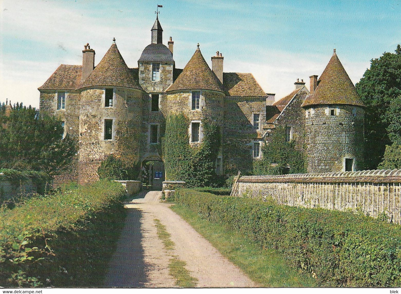 89 . Yonne . Treigny - Ratilly : Le Chateau Fort . - Treigny