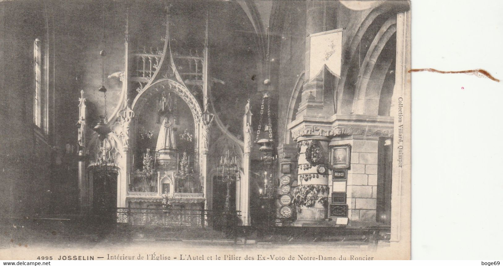 (NO) 56, MORBIHAN , JOSSELIN , Intérieur De L' église - Josselin