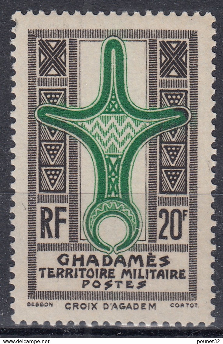 GHADAMES : CROIX D'AGADEM N° 7 NEUF ** GOMME SANS CHARNIERE - Ungebraucht