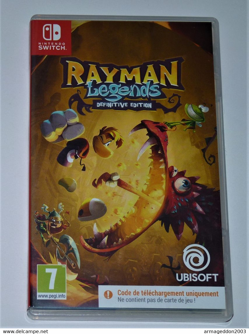 Nintendo Switch Rayman Legends: Definitive Edition Neuf Sous Blister - Sonstige & Ohne Zuordnung