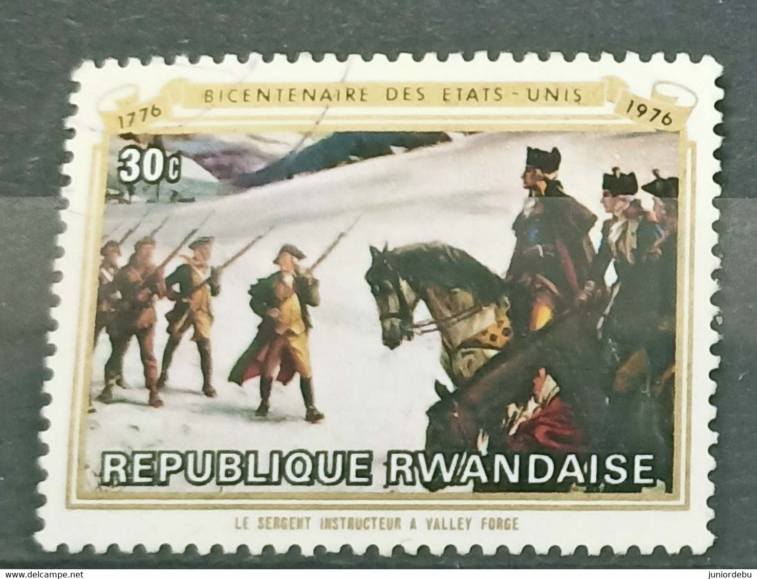 Rwanda - 1976 - American Bicenentenary - Used. (D) - Oblitérés