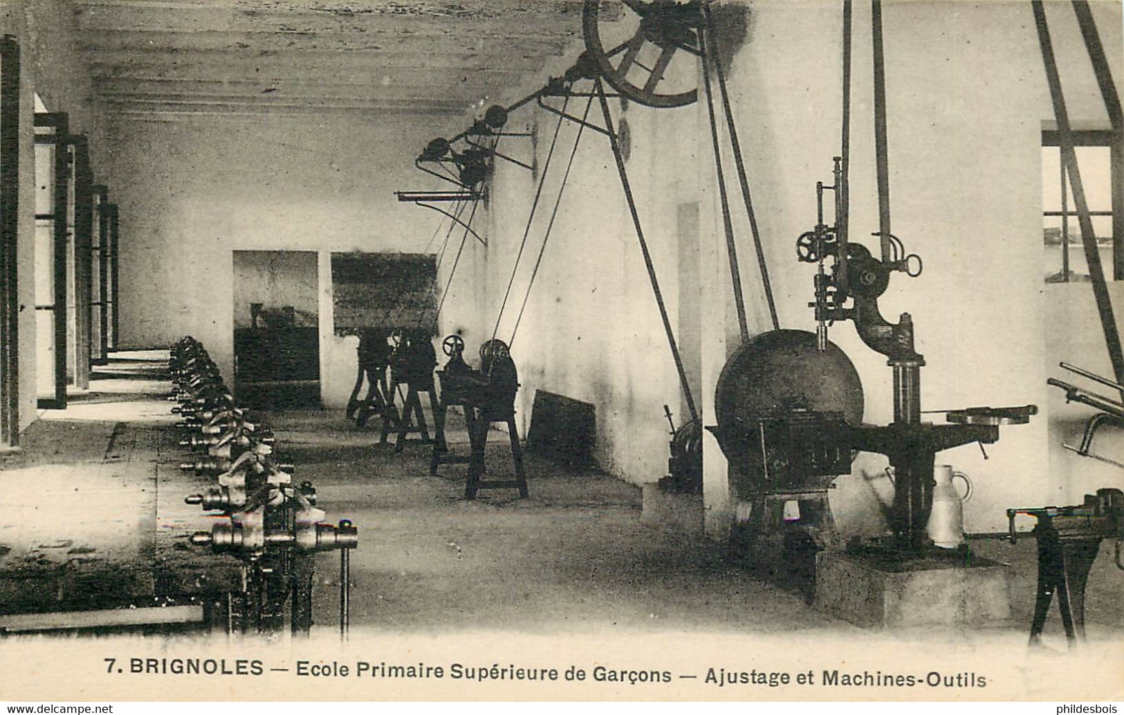 VAR  BRIGNOLES  école Primaire Superieure De Garçons  Ajustage Et Machines Outils - Brignoles