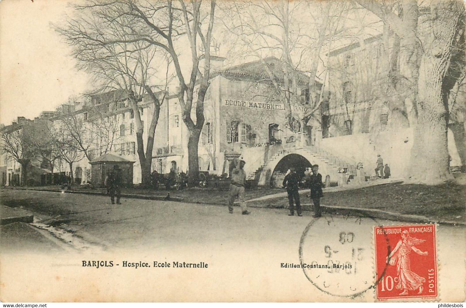 VAR  BARJOLS  Hospice Et école Maternelle - Barjols