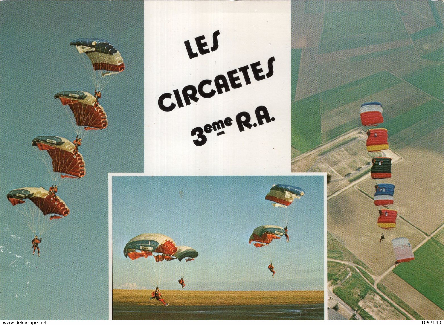 LES CIRCAETES 3eme R.A. - Parachutisme