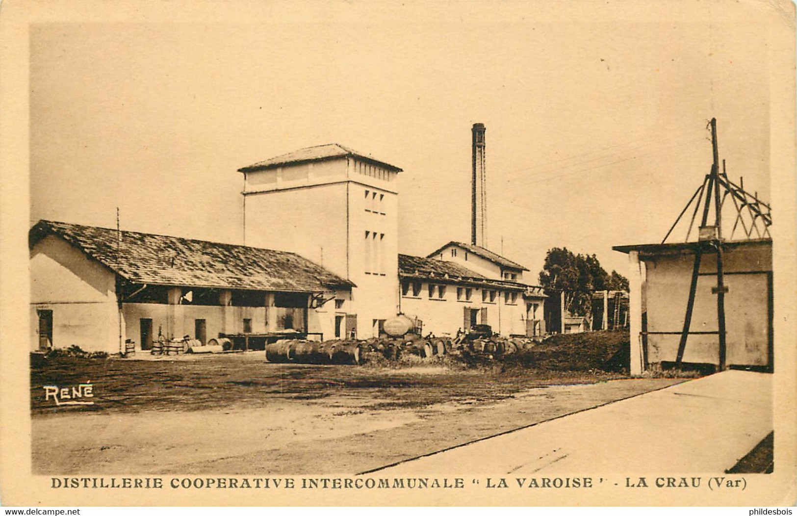 VAR  LA CRAU  Distillerie Cooperative Intercommunale LA VAROISE - La Crau