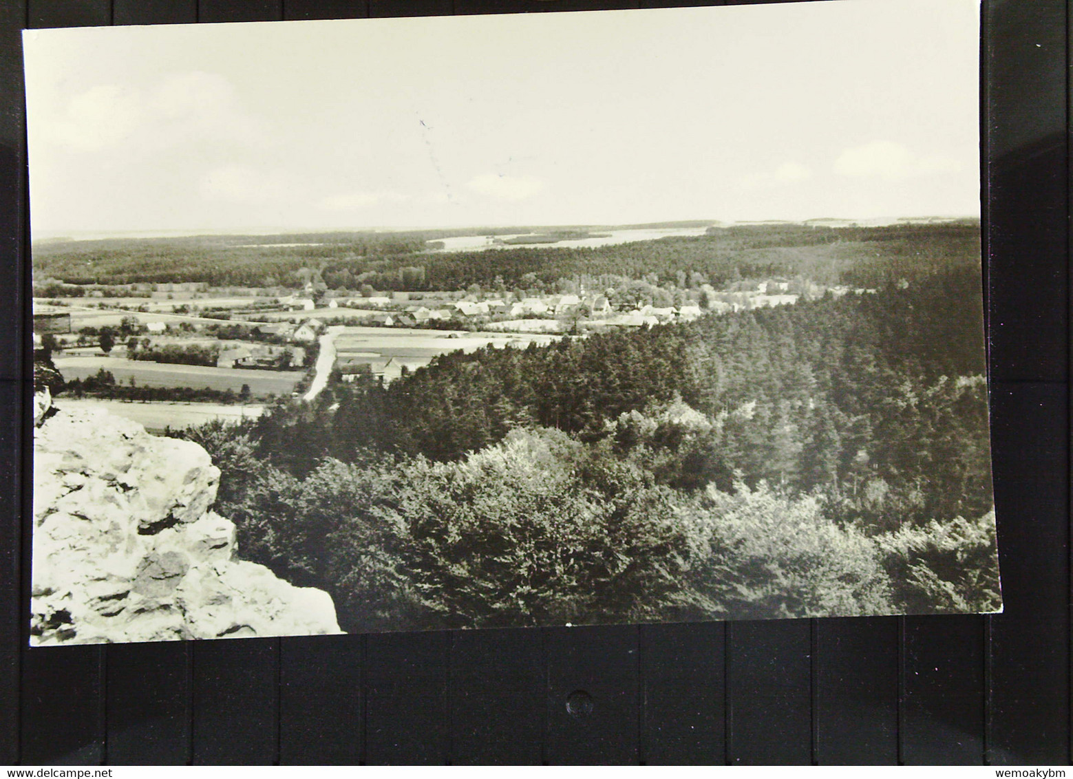 DDR: AK Mit Blick Auf Raben (Krs. Belzig) Mit 10 Pf Ulbricht  Vom 1.8.63 Nach Thale (Harz) Knr: 846 - Belzig