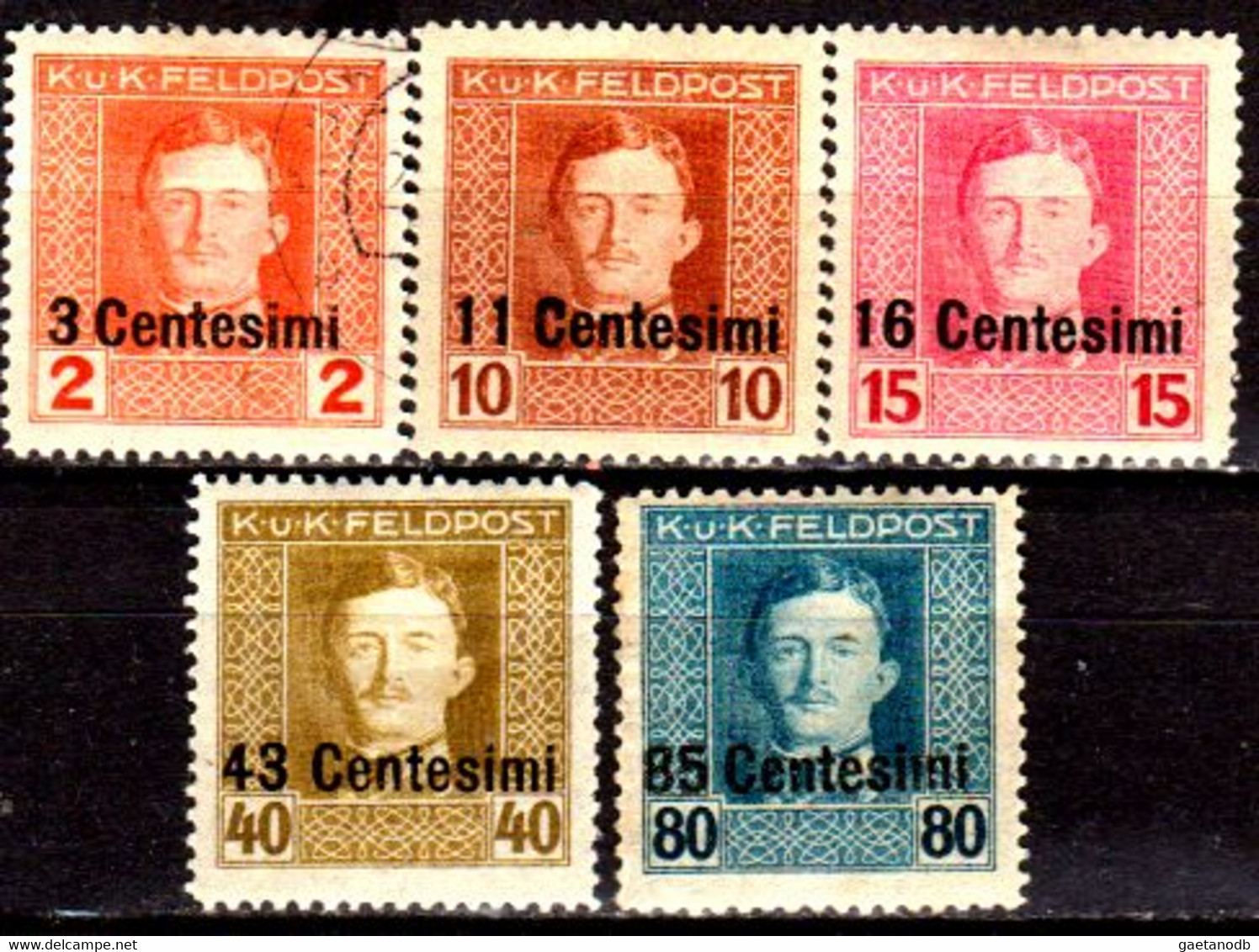 Italia-G-0790 - Friuli - Veneto 1918 (+/o) Hinged - Senza Difetti Occulti. - Occ. Autrichienne