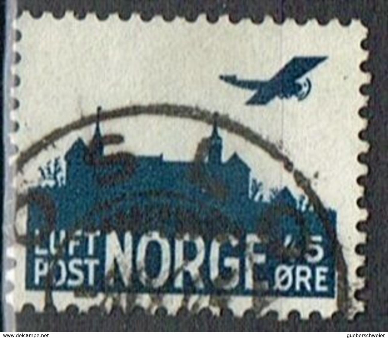 NOR 44 - NORVEGE Poste Aérienne 1 Obl. - Used Stamps