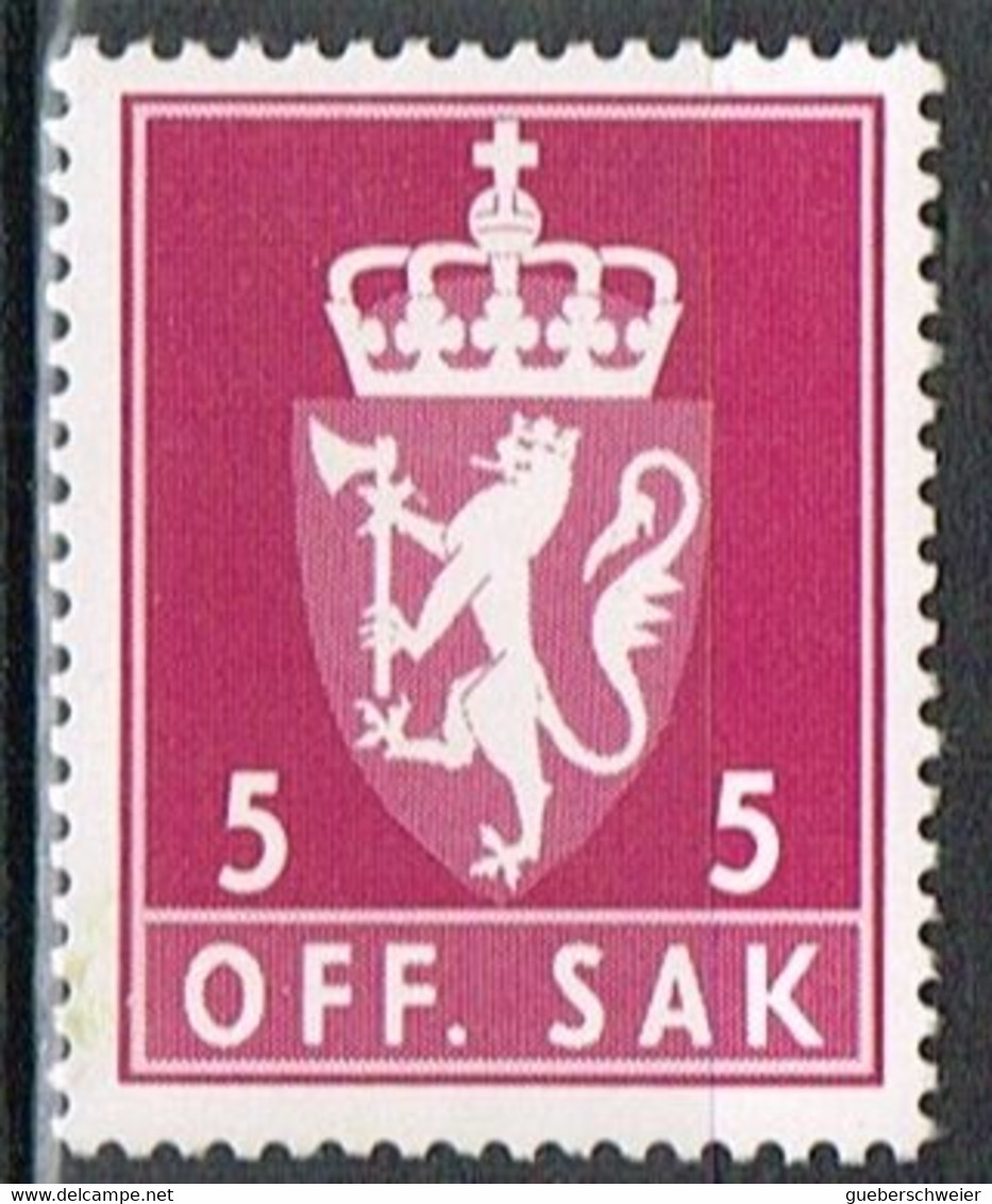 NOR 44 - NORVEGE Taxe N° 57 Neuf** - Unused Stamps