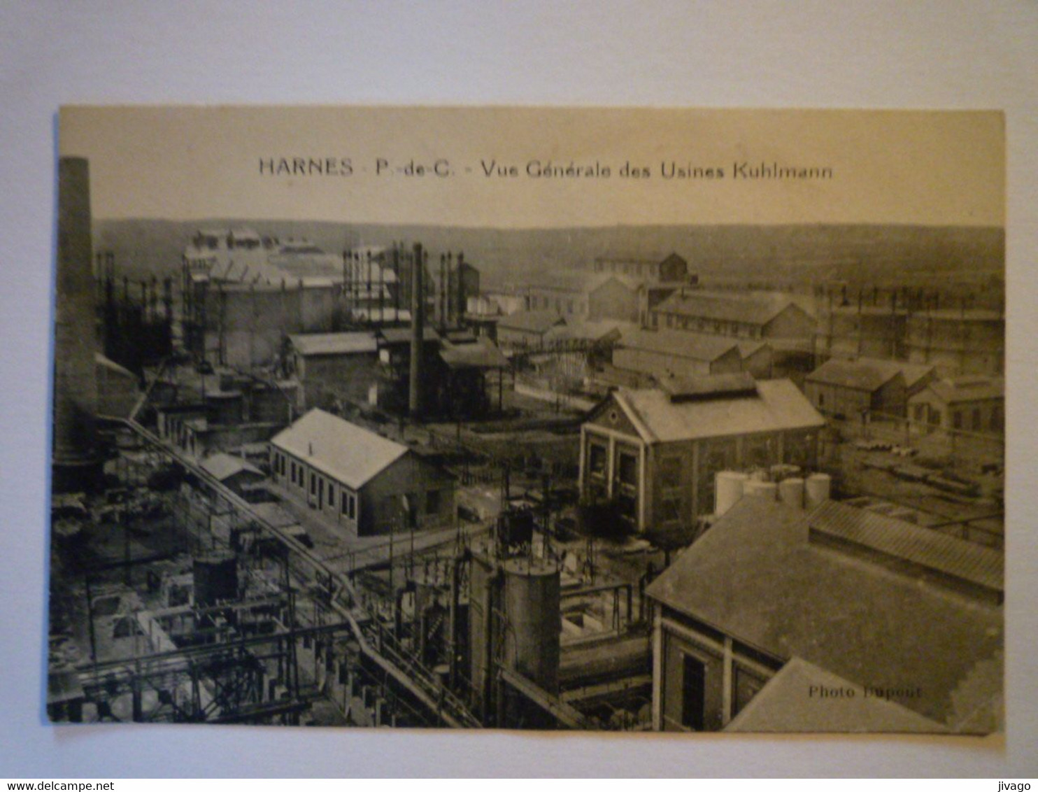 2022 - 710  HARNES  (Pas-de-Calais)  :  Vue Générale Des USINES KUHLMANN   XXX - Harnes