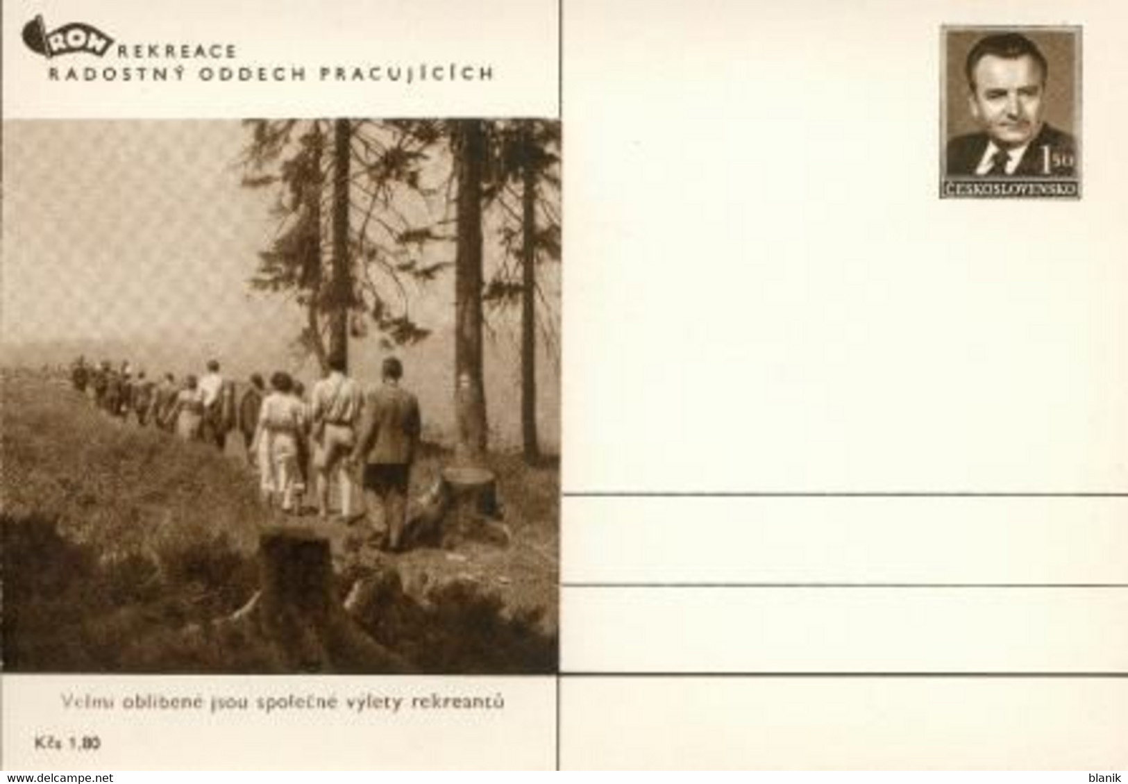 CDV 103 / 11 ** - 1951 ■ Postkarte - Dopisnice ■ Ausflug ■ Výlet - Ohne Zuordnung