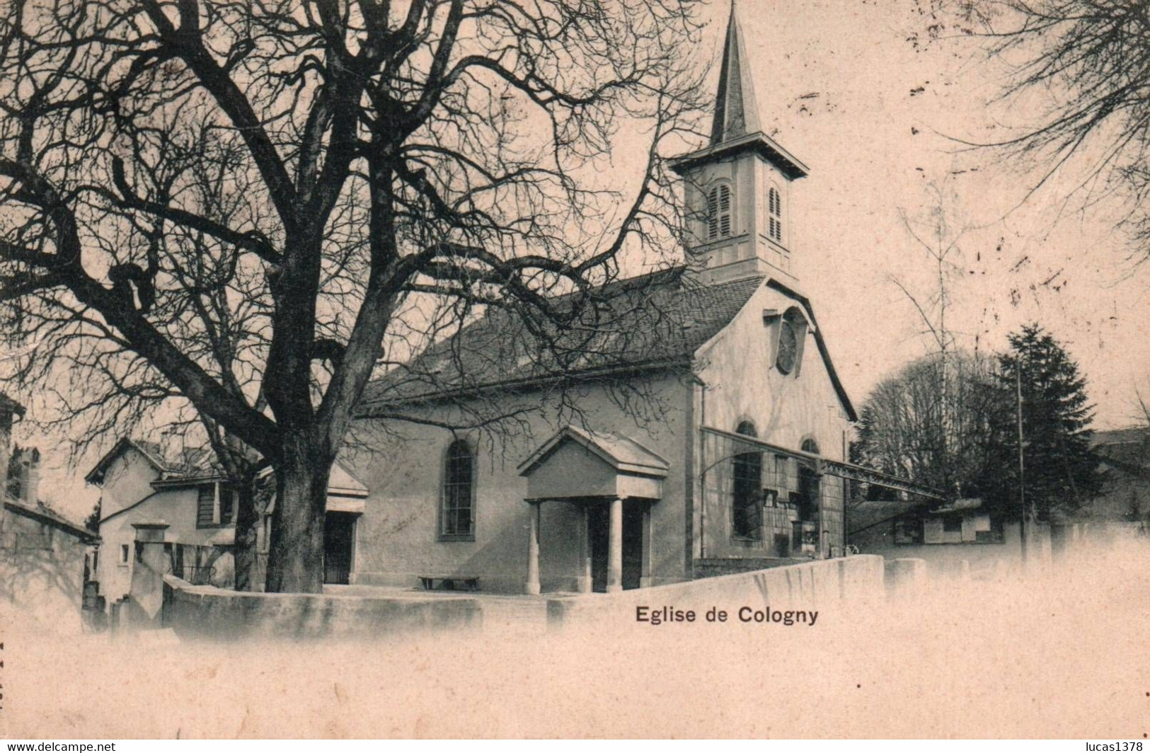 GENEVE / EGLISE DE COLOGNY - Cologny