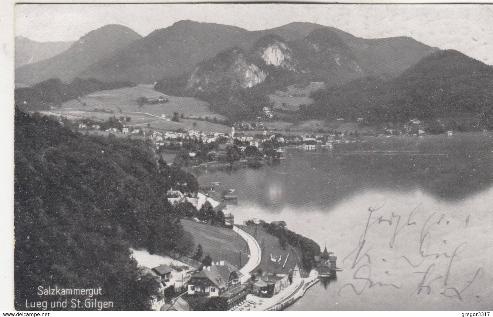 A7954) Salzkammergut LUEG Und ST. GILGEN - Tolle HAUS DETAILS Mit Straße 19.05.1930 - St. Gilgen