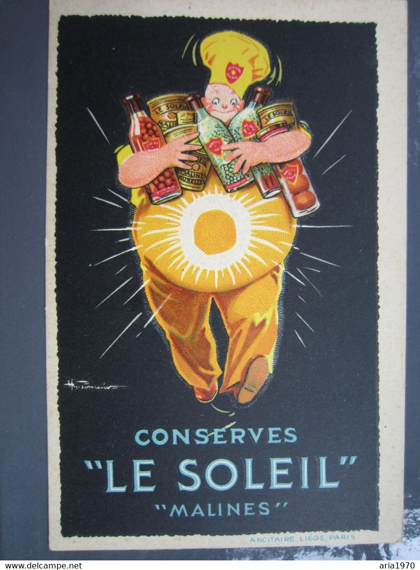 Machelen - Malines  Conserves  " Le Soleil  " - Machelen