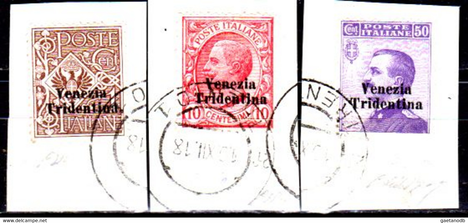 Italia-G-0798 - Occupazione Austriaca: Trentino 1918 (o) - Senza Difetti Occulti. - Trentin