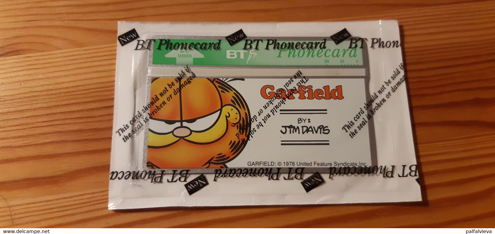 Phonecard United Kingdom, BT - Garfield, Comic 500 Ex. - BT Emissions Commémoratives