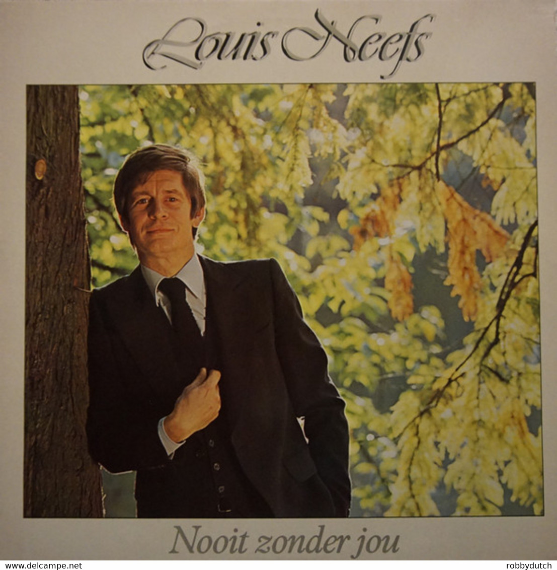 * LP  *  LOUIS NEEFS - NOOIT ZONDER JOU (Holland 1980 EX!!!) - Autres - Musique Néerlandaise