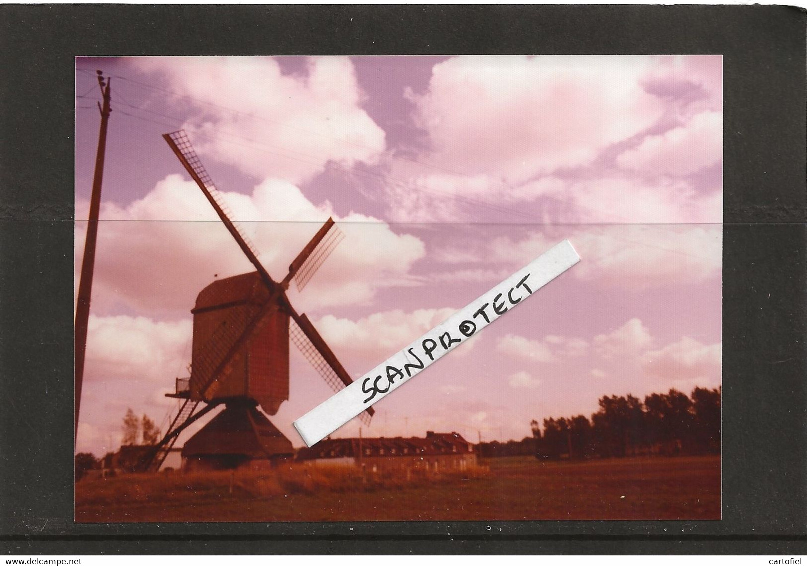 LEUT-FOTO-ORIGINAL-MOLEN-WINDMOLEN-MOULIN A VENT-DATEE 29.04.1974-AFMETINGEN+-9-12.5CM-UNIEK-ZIE DE 2 SCANS - Maasmechelen