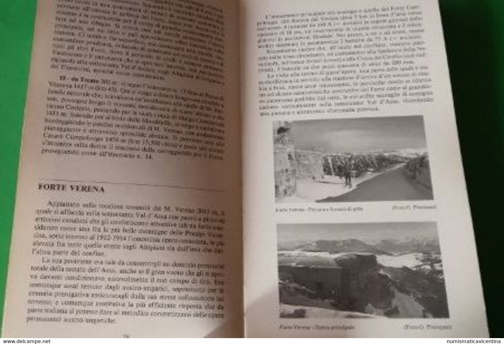 Guida Alle Fortezze Degli Altipiani Di Gianni Pieropan 1 WW Les Forts De La 1 WW The Forts Of The 1WW Vs Austria - War 1914-18