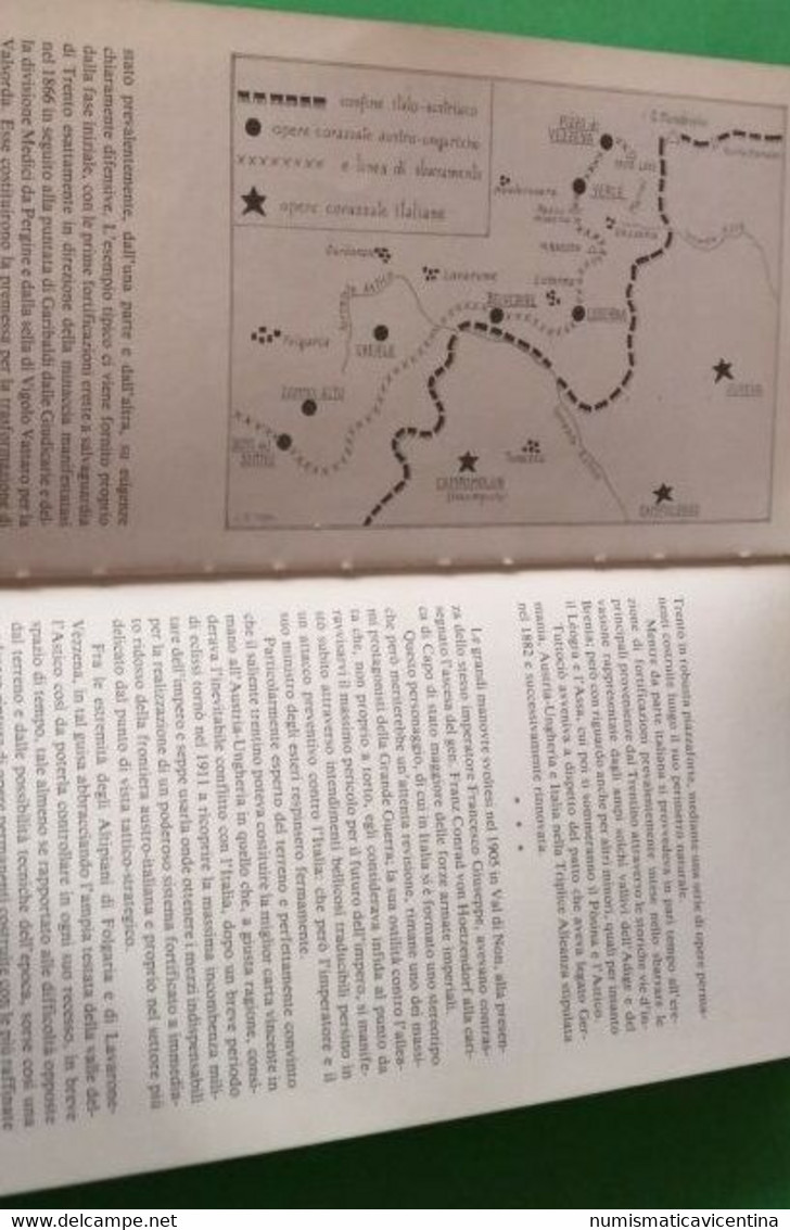 Guida Alle Fortezze Degli Altipiani Di Gianni Pieropan 1 WW Les Forts De La 1 WW The Forts Of The 1WW Vs Austria - Guerra 1914-18