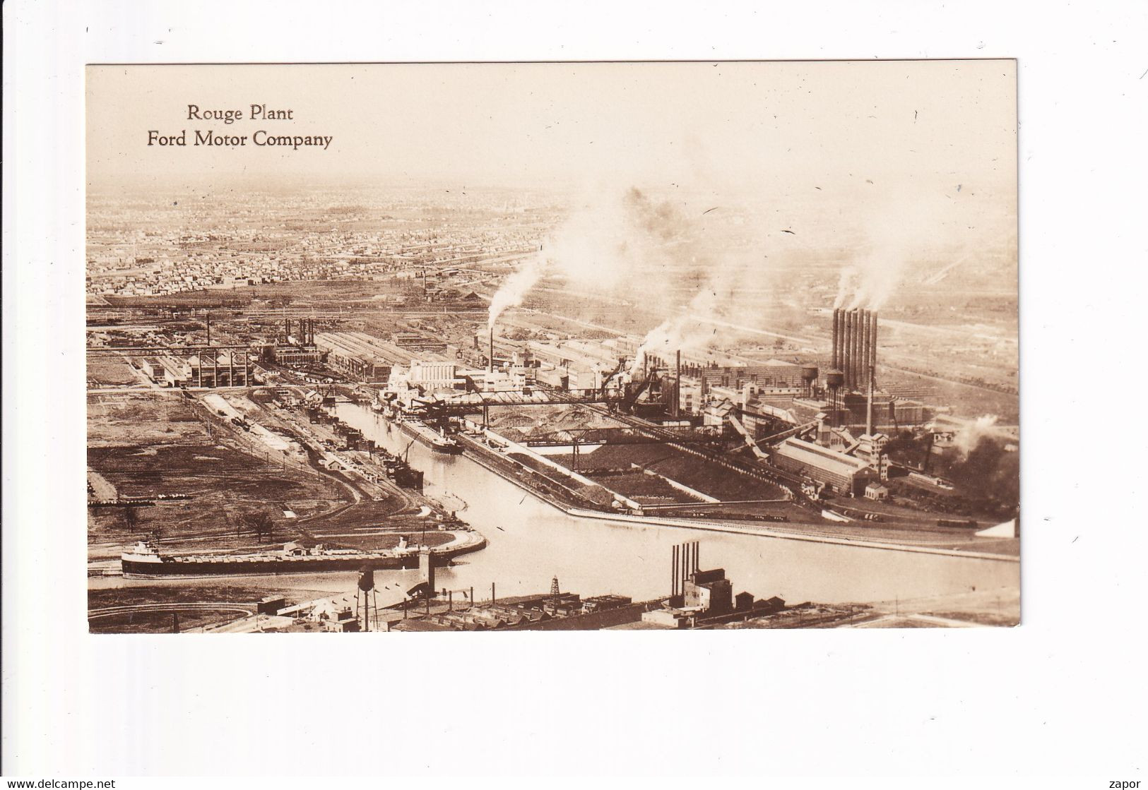 Rouge Plant - Ford Motor Company Is One Of The Largest Industrial Centers - Dearborn