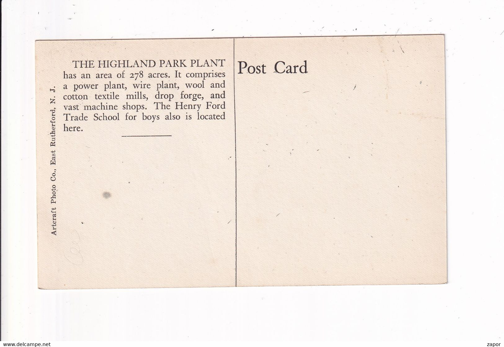 Highland Park Plant - Ford Motor Company - Dearborn