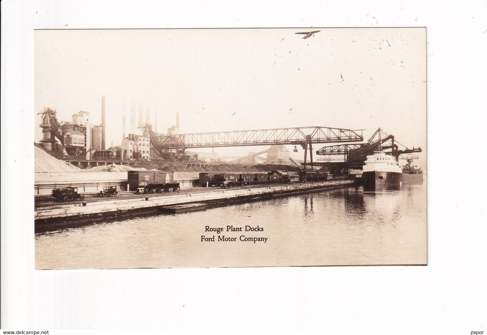 Rouge Plant Docks - Ford Motor Company - Dearborn