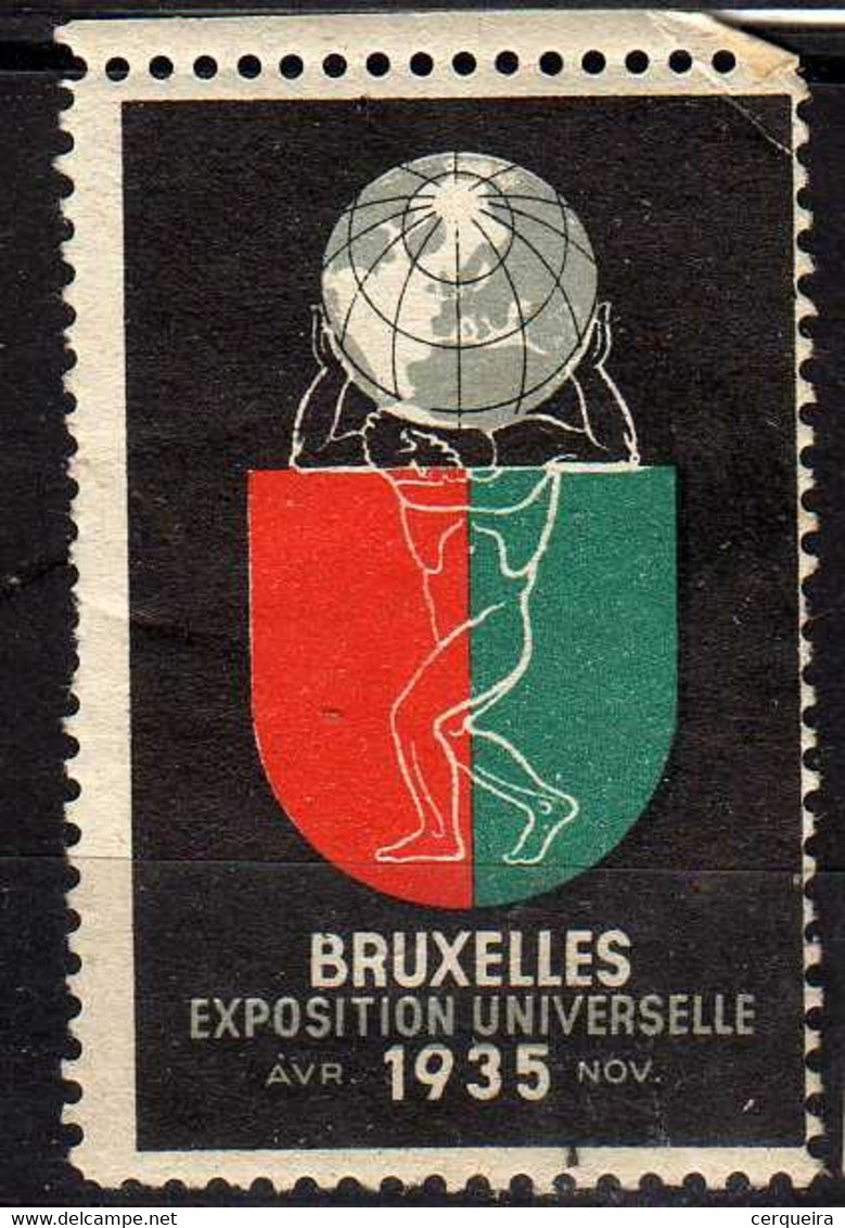 ERINNOPHILIE !-BRUXELLES 1935 - 1935 – Brussel (België)