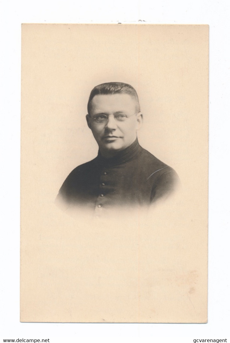 EERW.HEER P.OSCAR STEYAERT - EEKLO 1869 - GENT 1924   2 SCANS - Naissance & Baptême