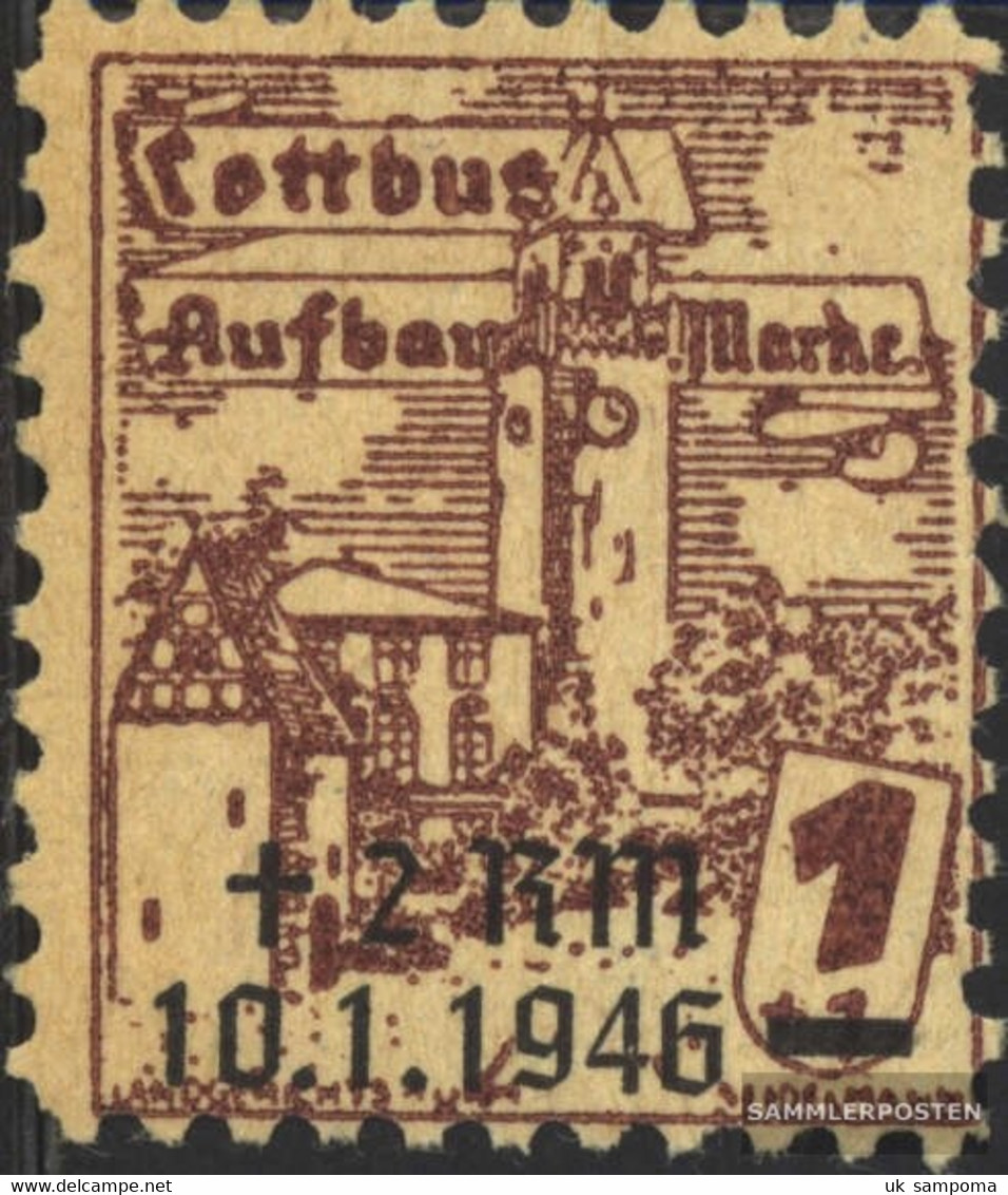 Cottbus 25w Unmounted Mint / Never Hinged 1946 Day The Stamp - Posta Privata & Locale