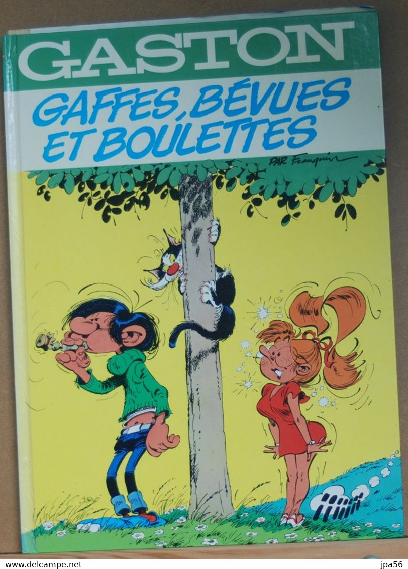 Gaston 11 Gaffes, Bévues Et Boulettes - Franquin - Gaston