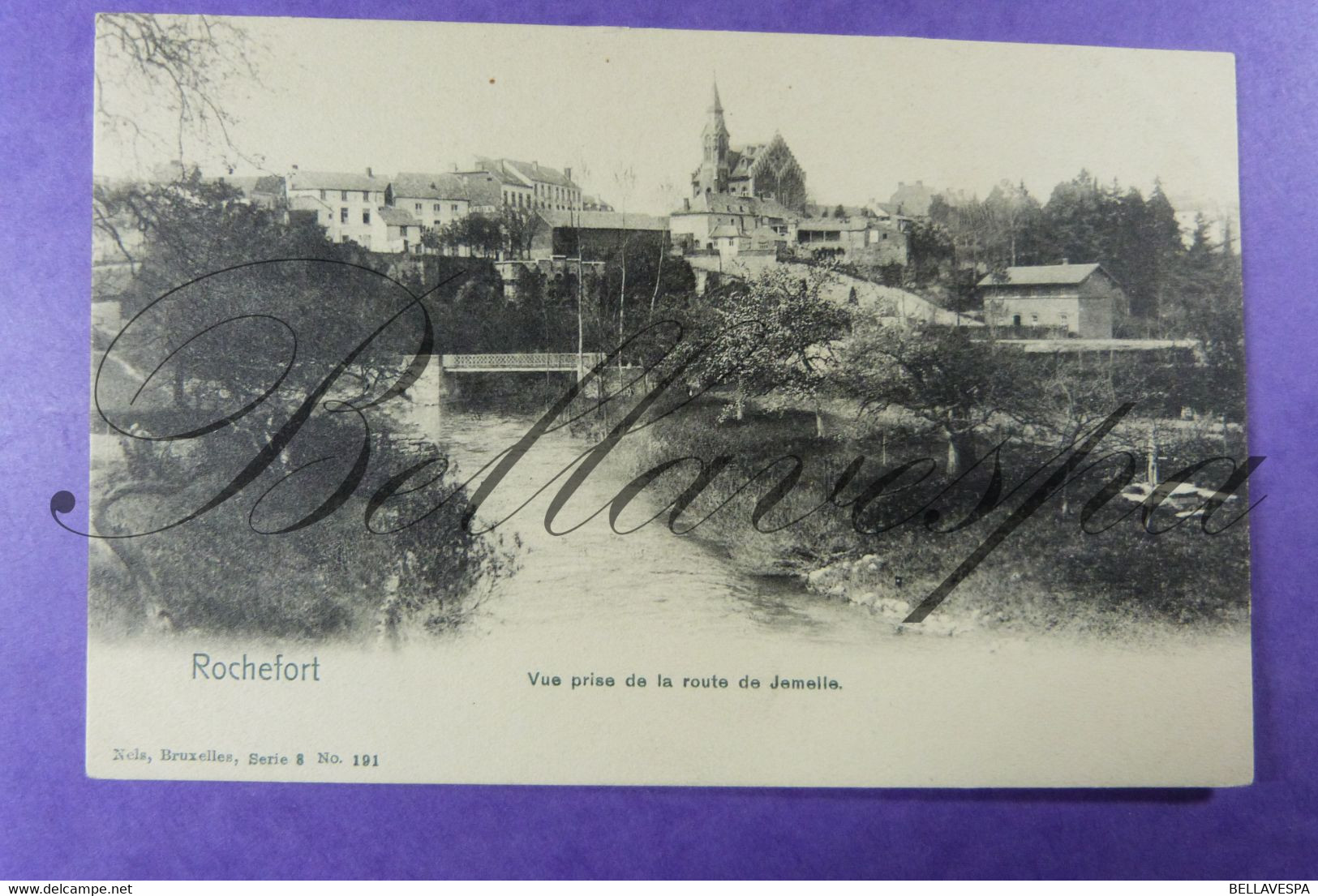 Rochefort Vue Prise De La Route De Jemelle.  Nels Serie 8, N° 191 - Rochefort