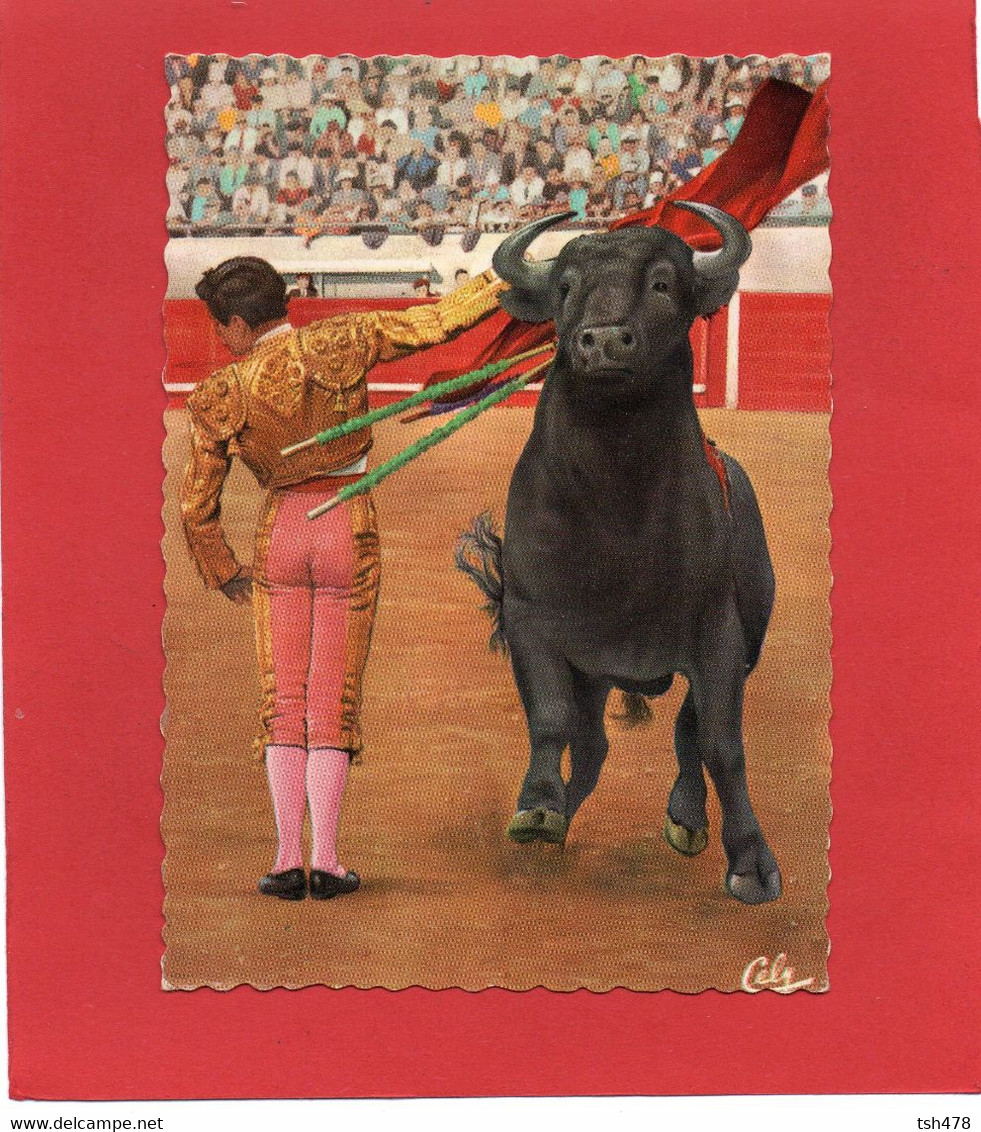 CORRIDA---Passe Du Drapeau--Bandera Torero: Antonio VERA--voir 2 Scans - Corrida