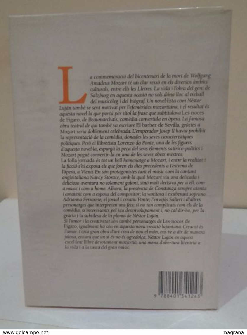 La Folla Jornada. Néstor Luján. Lletres Catalanes. Novel·la. Plaza & Janes Editores. 1991. 165 Pàgines. - Romane