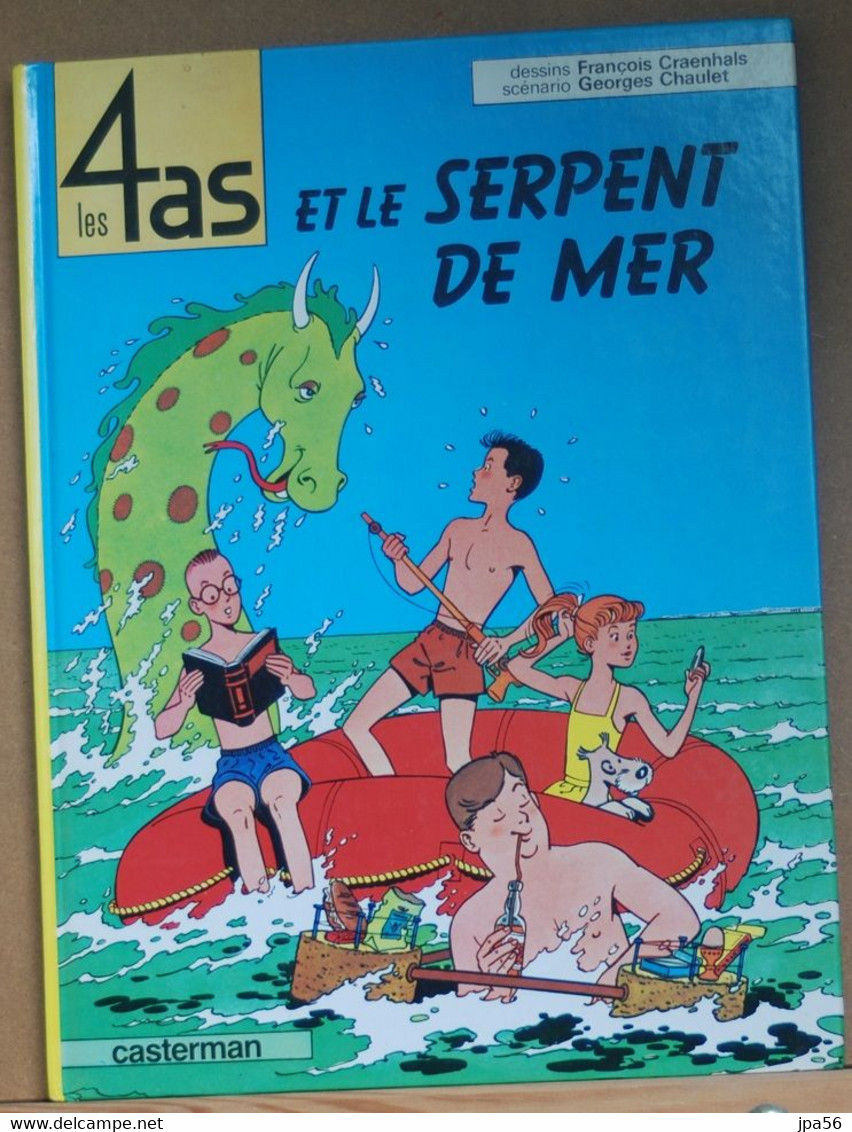 Les 4 As Et Le Serpent De Mer T 1 - Craenhals, Chaulet - 4 As, Les