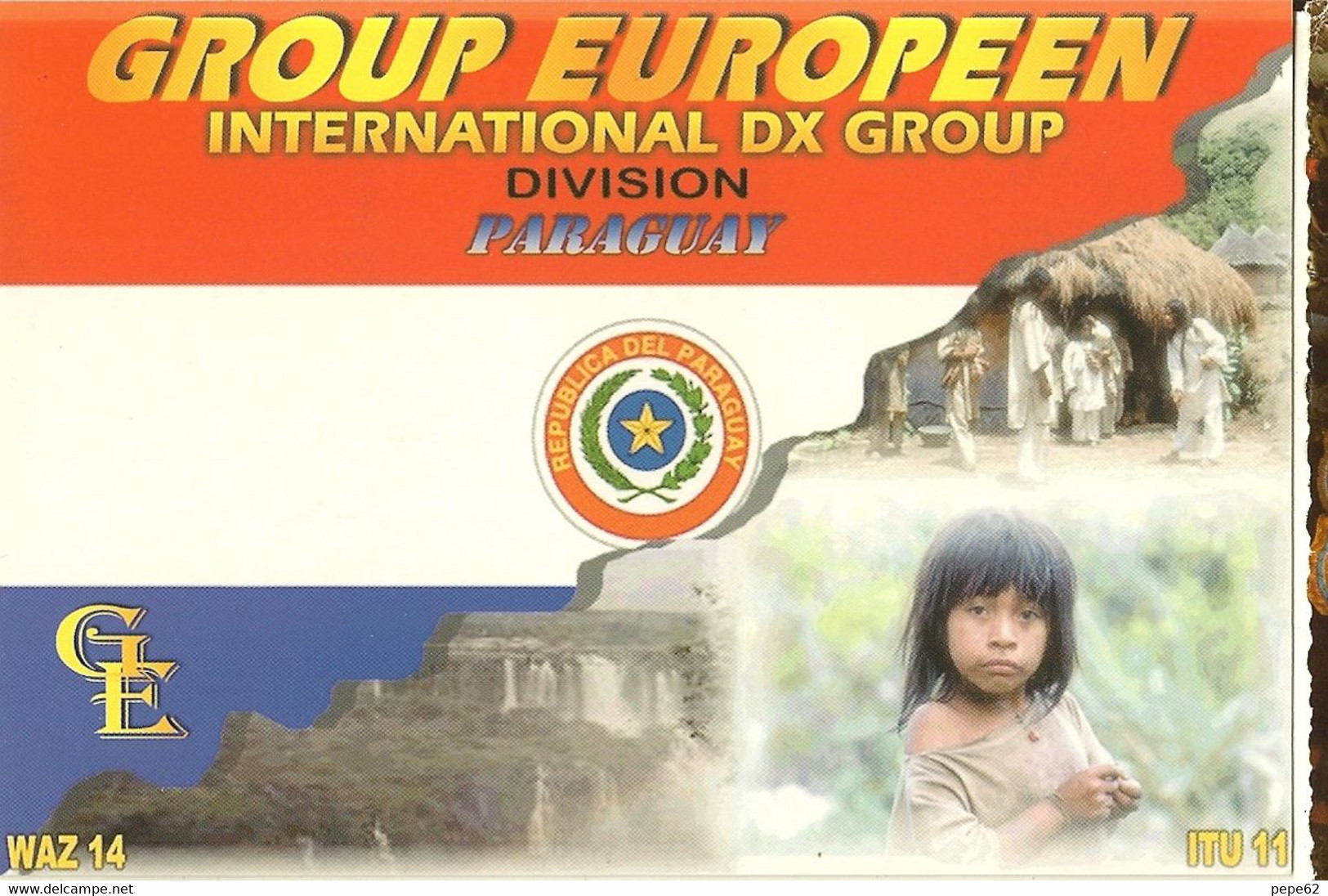 Carte De Qsl- Division Paraguay-countrie Mexique- - CB-Funk