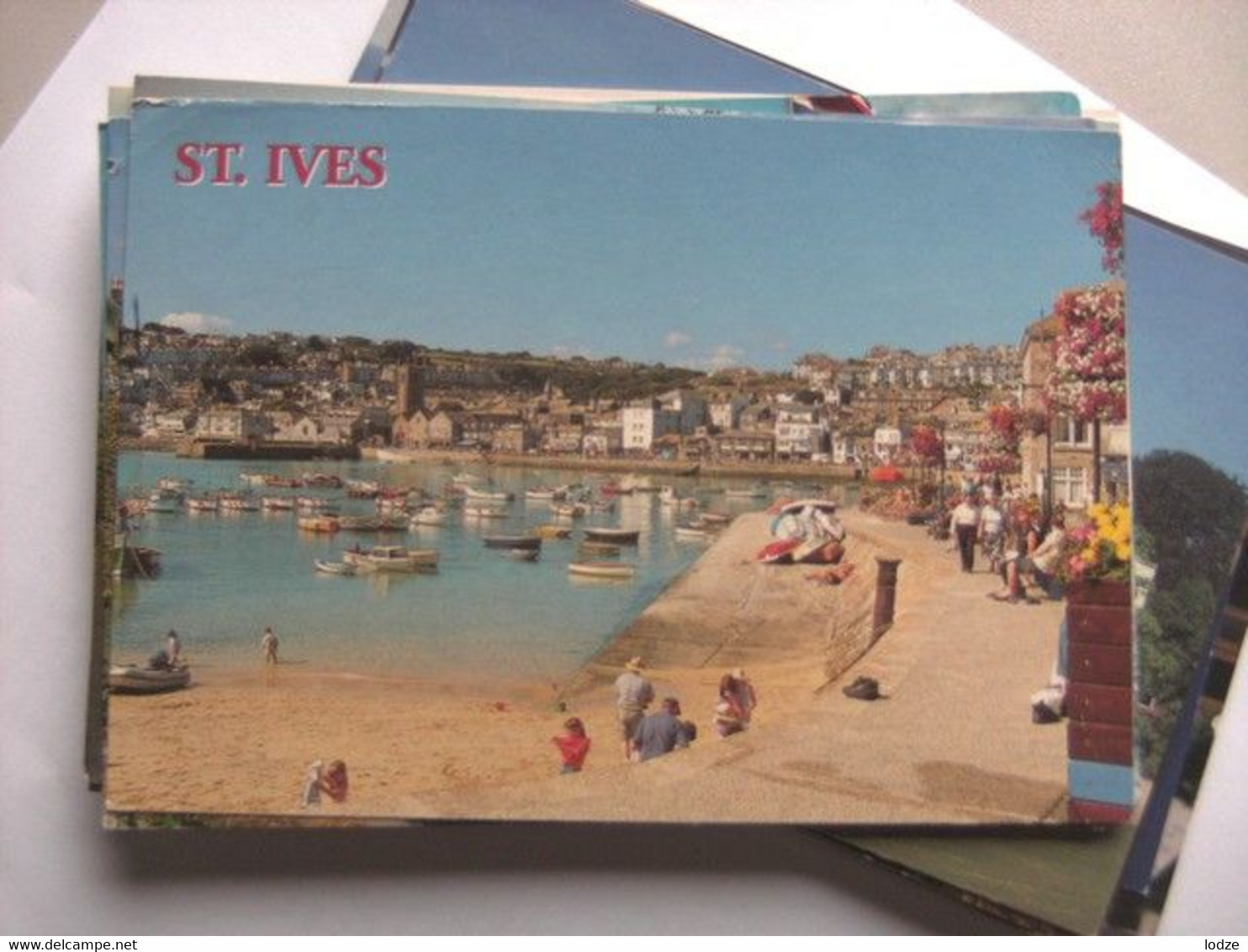 Engeland England Cornwall St Ives Fishing Harbour Set - St.Ives