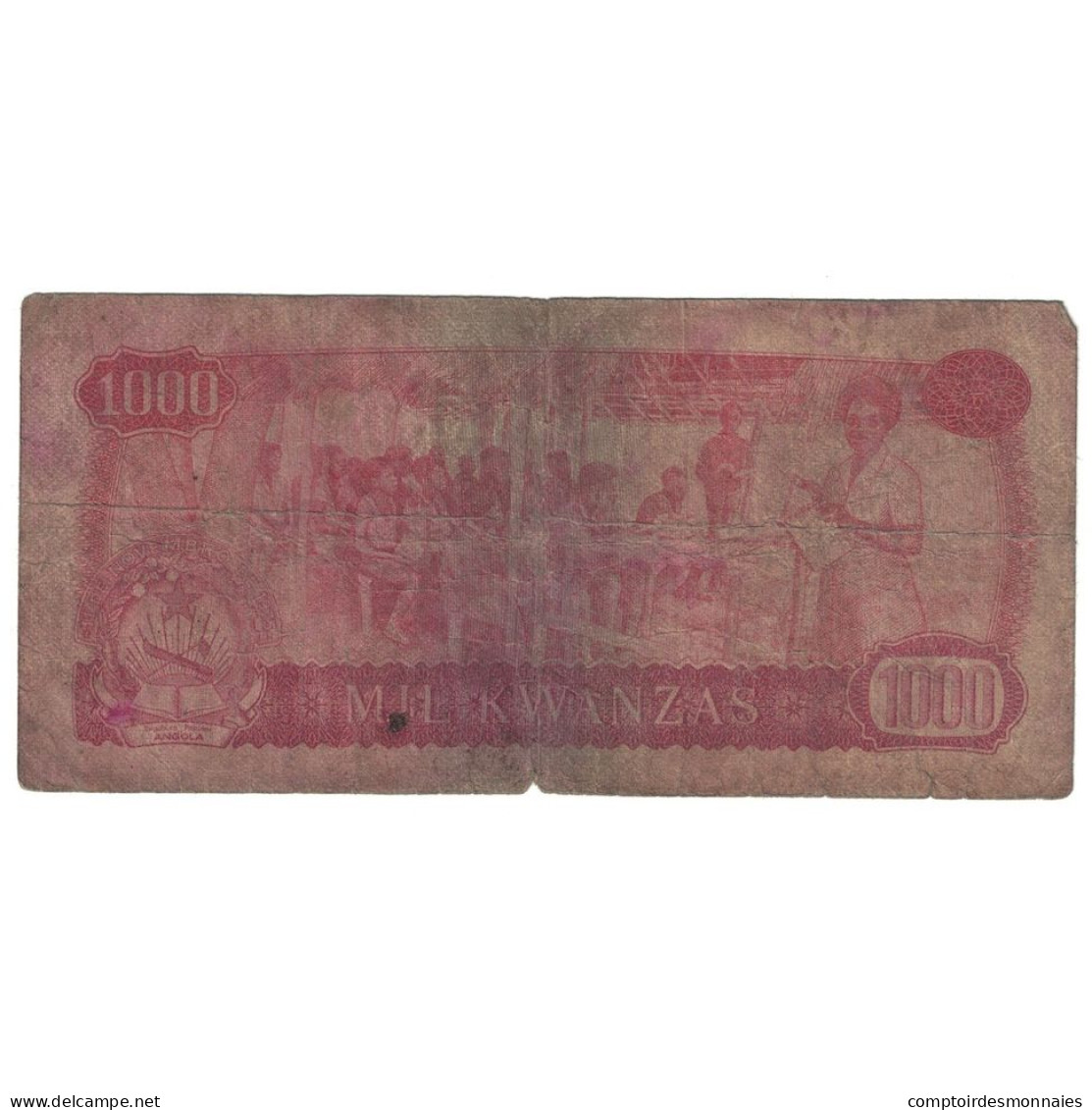 Billet, Angola, 1000 Kwanzas, 1979, 1979-08-14, KM:117a, B - Angola