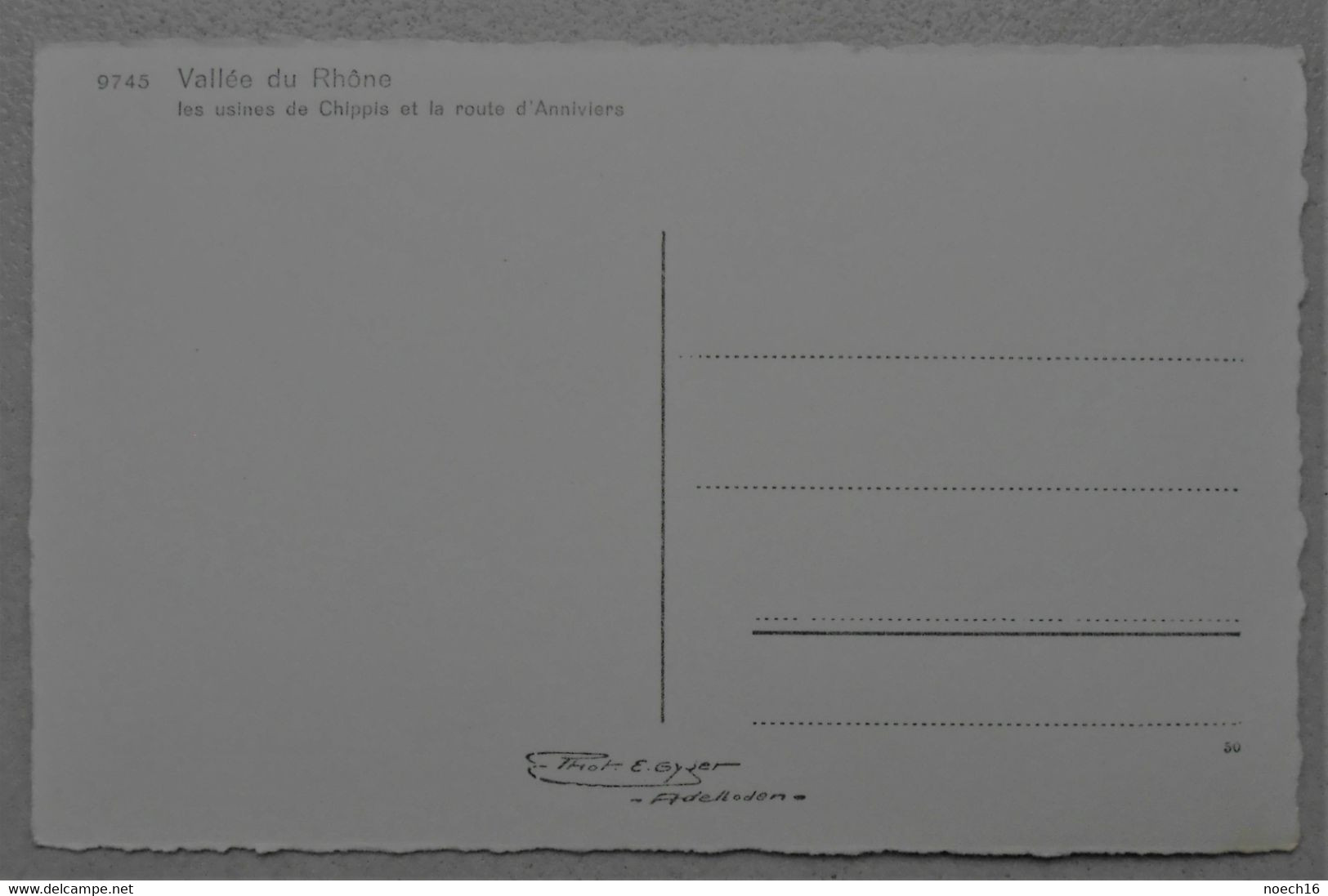 CPSM  Les Usines De Chippis Et La Route D'Anniviers - Vallée Du Rhône - Chippis