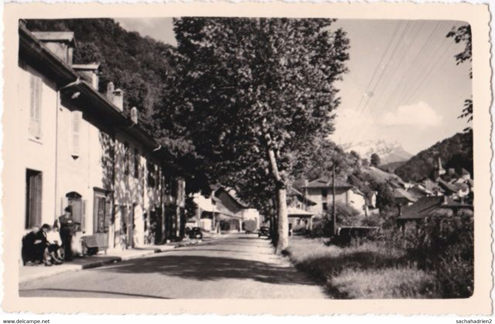 73. Photo. LE CHATELARD. Quartier Du Pré De Foire (B) - Le Chatelard