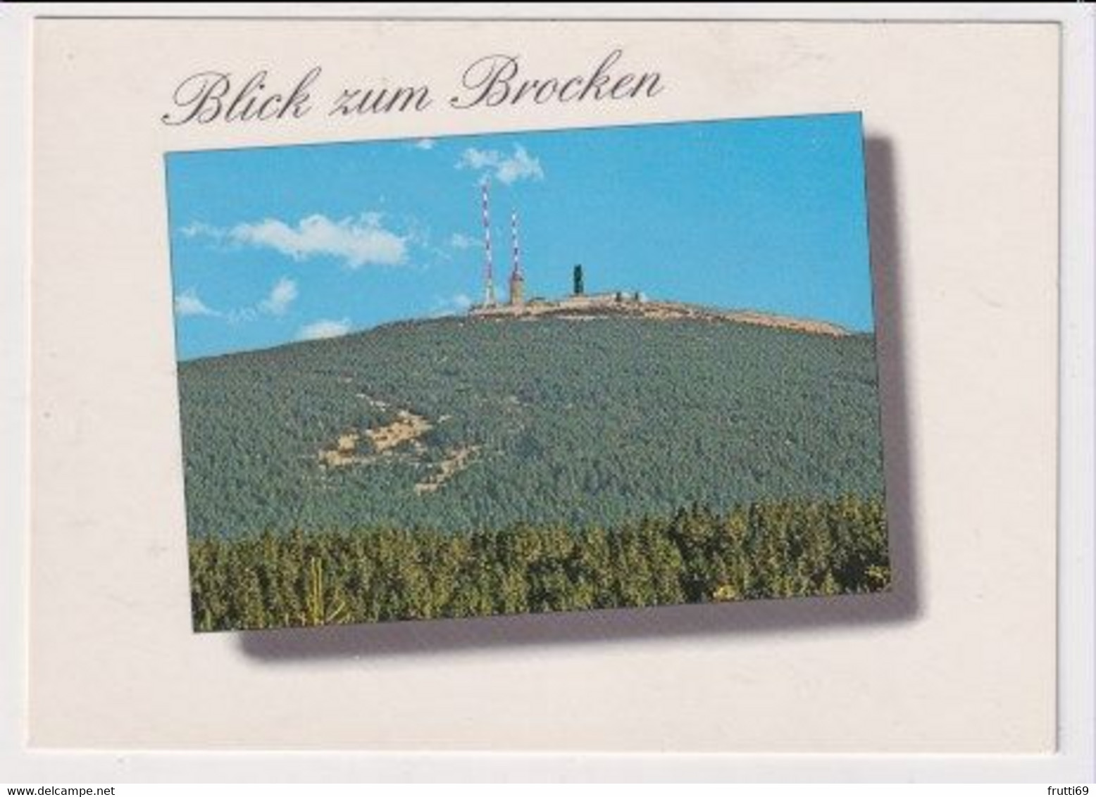 AK 035475 GERMANY - Blick Zum Brocken - Oberharz