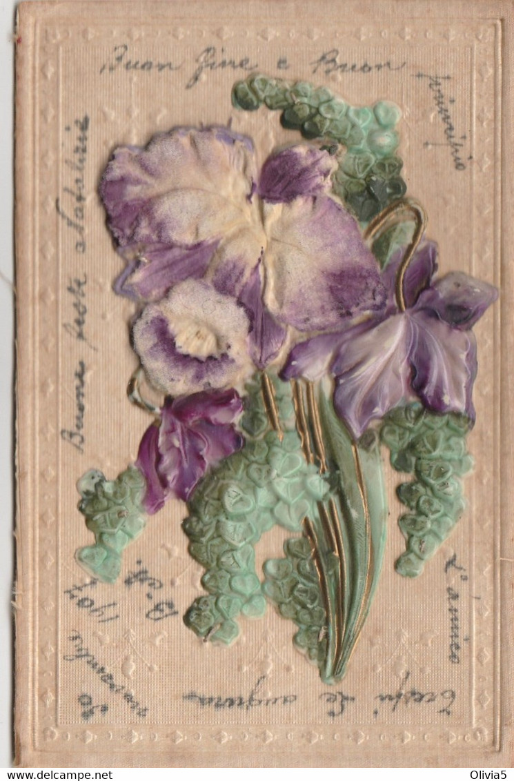 CAMPANULA DI PORCELLANA E STOFFA - Cartes Porcelaine