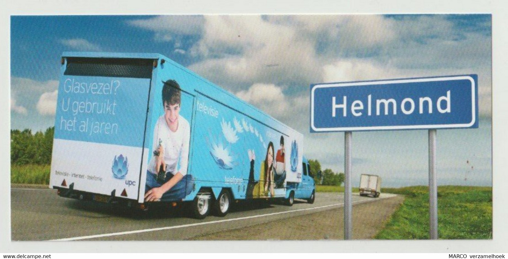 Postcard-ansichtkaart: UPC Komt Naar U Toe! Helmond (NL) - Helmond