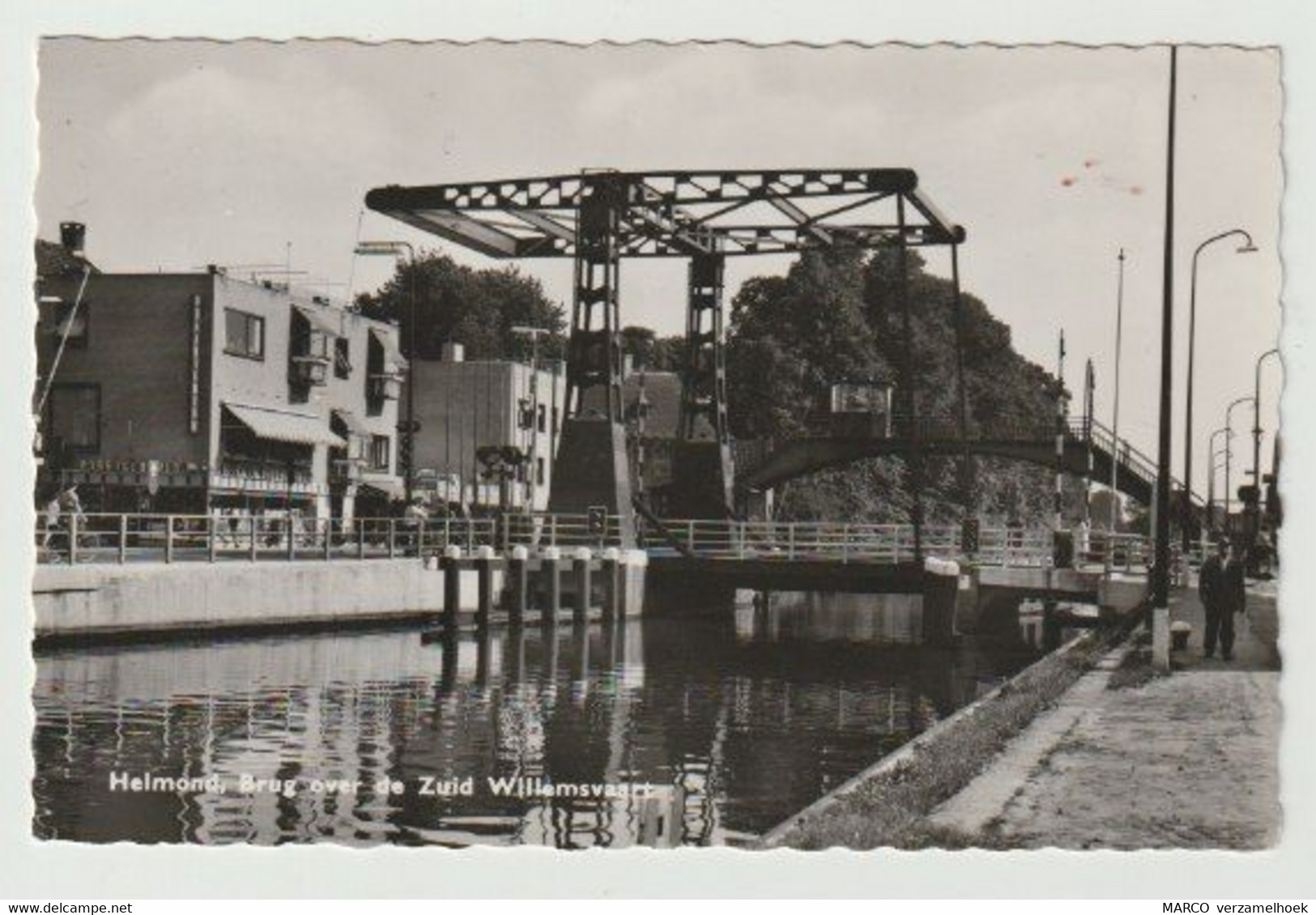Postcard-ansichtkaart: Brug Over Zuid Willemsvaart Helmond (NL) 1963 - Helmond