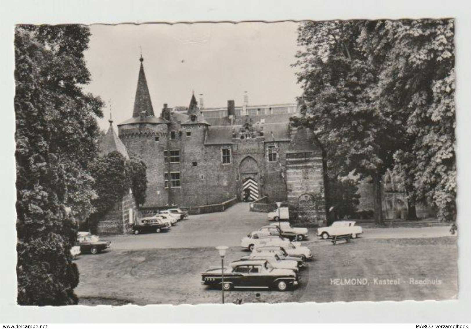 Postcard-ansichtkaart: Kasteel Raadhuis Stadhuis Helmond (NL) 1966 - Helmond