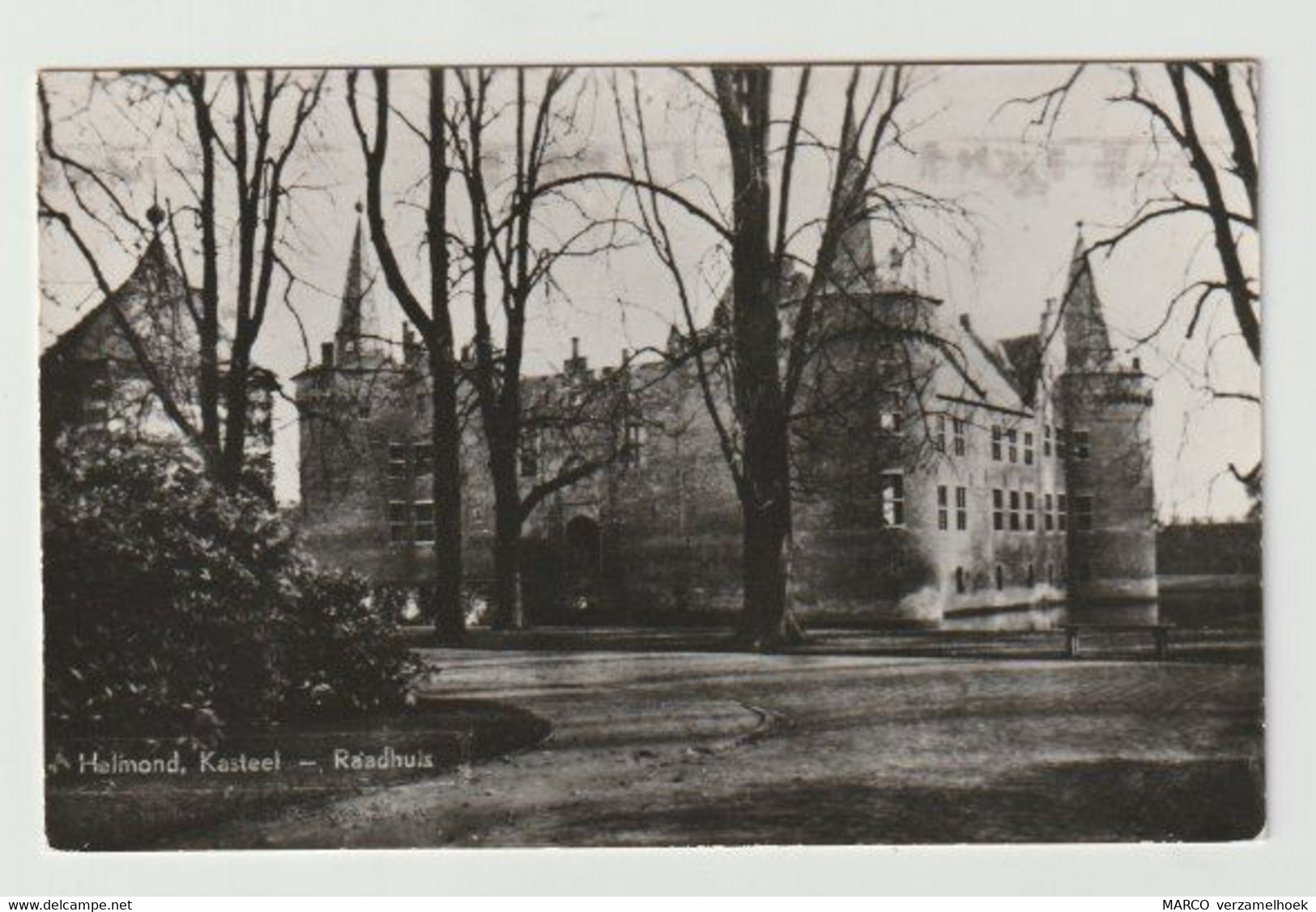 Postcard-ansichtkaart: Kasteel Raadhuis Stadhuis Helmond (NL) 1964 - Helmond