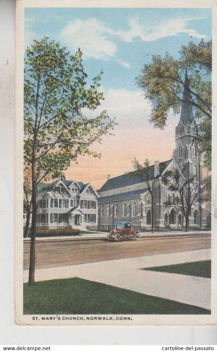 St. Mary's Church Norwalk Connecticut 1929 - Norwalk