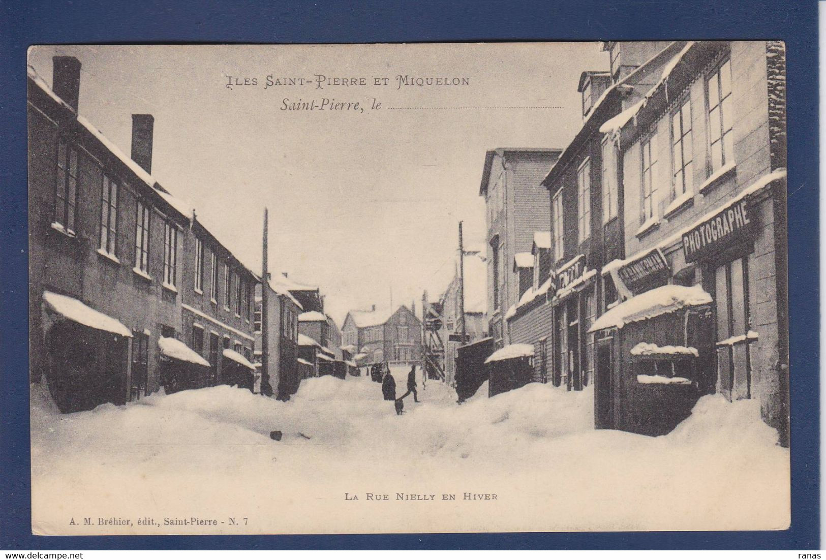 CPA Saint-Pierre-et-Miquelon Non Circulé - Saint-Pierre-et-Miquelon