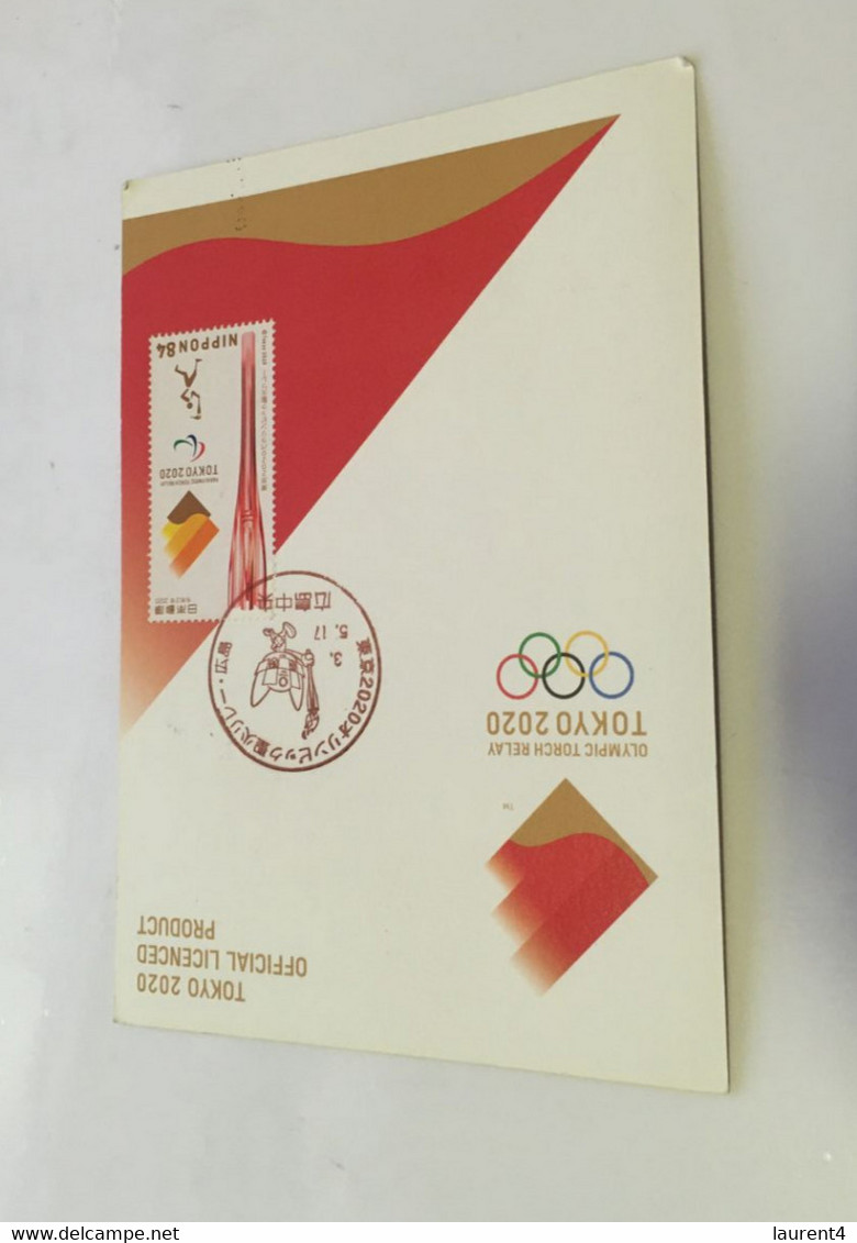 (1 G 13) Japan Posted To Australia Postcard - Japan 2020 Paralympic Games Stamp On Maxicard - Estate 2020 : Tokio